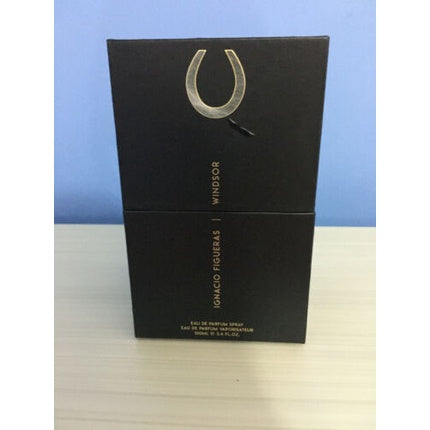 Eau de Parfum Ignacio Figueras Windsor New, 100 ml, sticlă neagră cu capac auriu