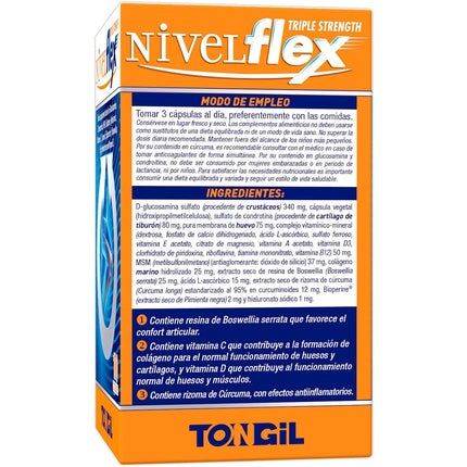 Supliment alimentar, Tongil, Nivelflex Condition, 100 capsule