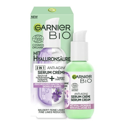 Ser cremă anti-îmbătrânire Garnier Bio 50ml