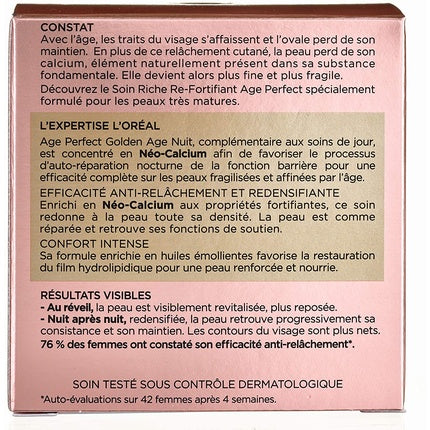 Cremă de noapte pentru față, L'Oréal Paris Age Perfect Golden Age, 50 ml