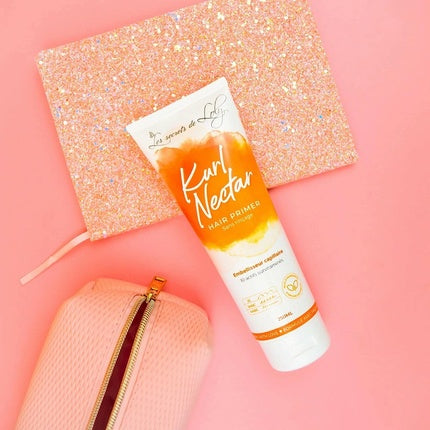 Balsam Leave-In, Les Secrets De Loly, Kurl Nectar, alb-portocaliu, 250ml