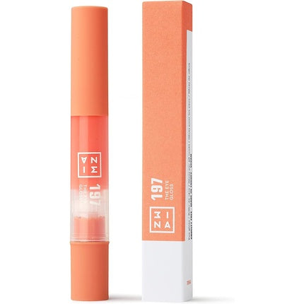 Fard de pleoape, 3ina, The Eye Gloss 197, piersică