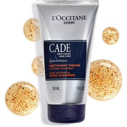 Cleansing Foam, L'Occitane, Homme Cade, 150ml, culoare argintie