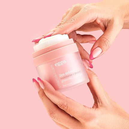 Eggo Zen Defence Face Cream - Hidratare pentru toate tipurile de piele, Fără parfum
