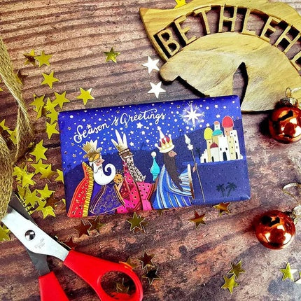 Sabon, The English Soap Company, Festive Three Kings Frankincense and Myrrh, ambalaj ilustrat, arome orientale