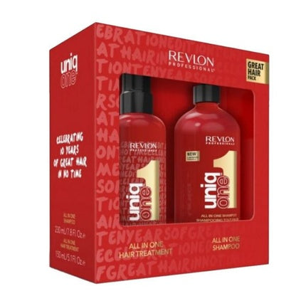 Set Revlon Professional Uniqone, Tratament 150ml și Șampon 230ml