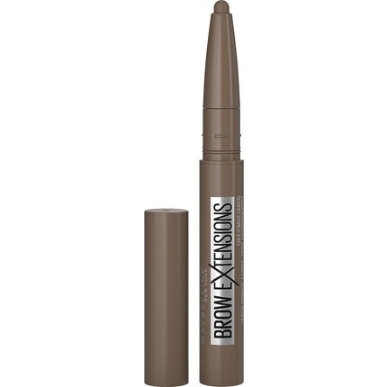 Creion pomada sprancene, Maybelline New York, Brow Extensions, 04 Medium Brown