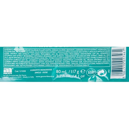 Cremă anticelulitică, Geomar, monodoză, 80 ml, verde