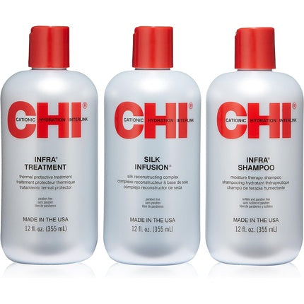 Chi Infra Trio Gift Set, 3x355ml, set cadou pentru îngrijirea părului