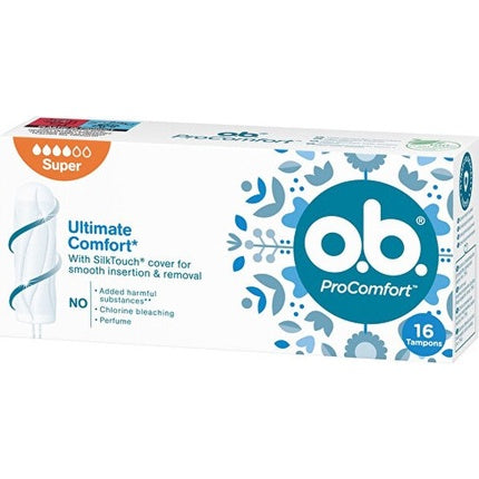 Tampon O B Procomfort Super, 16 bucati