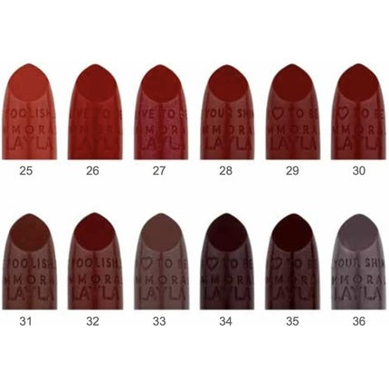Ruj Layla Cosmetics Immoral Shine Nr. 17 Roz