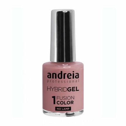 Esmeuă de unghii, Andreia, Hybrid Fusion H14, culoare roz pal, capacitate 10.5 ml