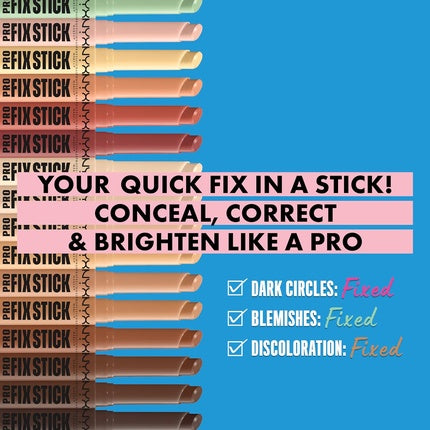 Concealer baton, NYX, Pro Fix Stick, Cinnamon