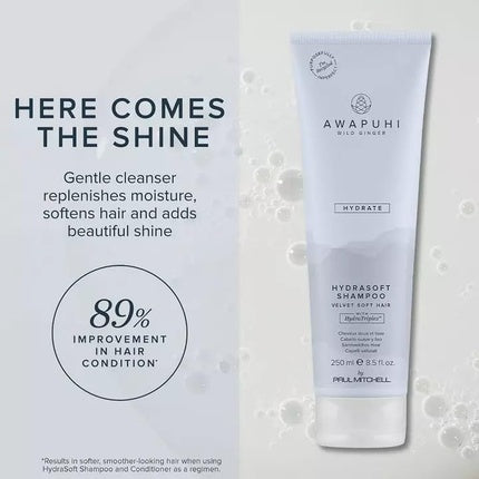 Șampon, Awapuhi Wild Ginger, HydraSoft, alb, 1000ml
