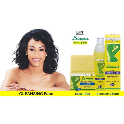 Gel de curățare față, A3, Lemon, 260ml