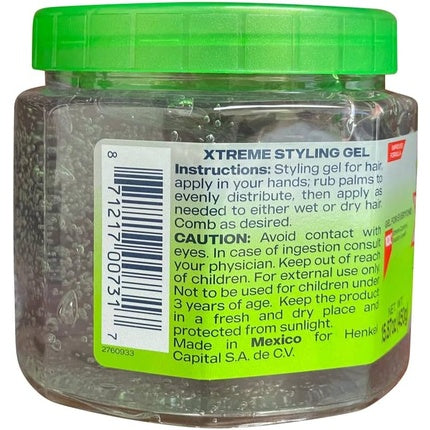 Gel pentru păr Wet Line Xtreme Professional, 450g, transparent