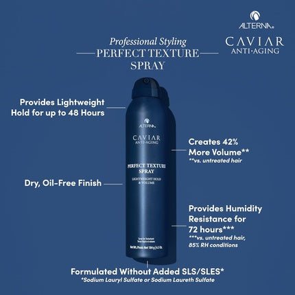 Spray de stilizat pentru textură, Alterna Haircare, Caviar Professional Styling Perfect Texture Spray, 193ml