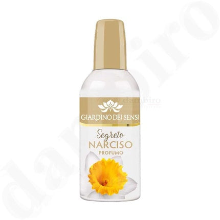 Parfum Giardino Dei Sensi Segreto Narciso 100ml sticlă transparentă capac auriu