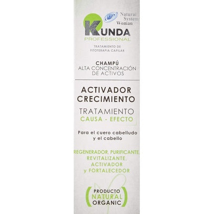 Șampon Natural System, Kunda, 100ml, alb-verde