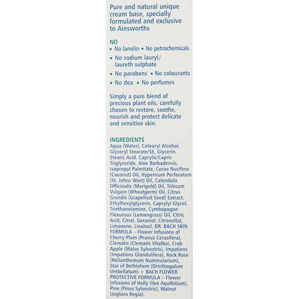 Cremă mâini, Ainsworths, Emergency, 40ml, alb