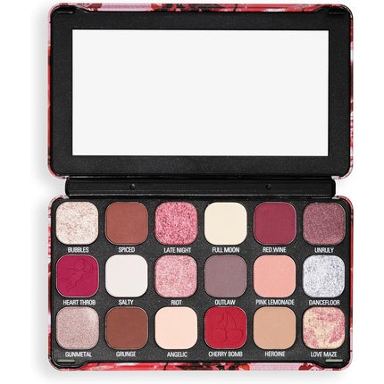 Paletă ochi Revolution Beauty Forever Flawless, 18 nuanțe pigmentate