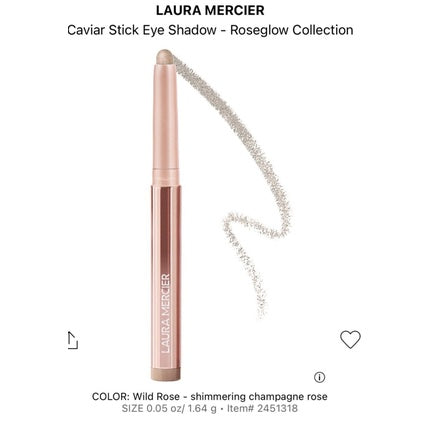 Creion ochi Laura Mercier Caviar Stick Eye Color Roseglow Wild Rose
