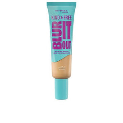Fond de ten Rimmel London Kind & Free Blur It Out Matte Effect #210-Golden Beige, 30 ml