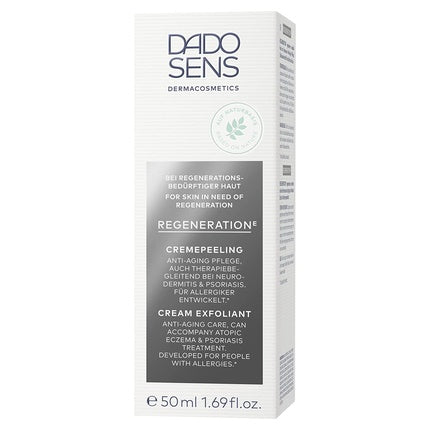 DADO SENS Regeneration Cream Peeling 50ml cu Ceară de Jojoba