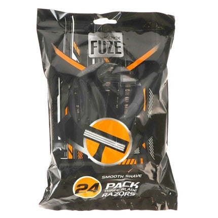 Aparat ras, BodyX Fuze, 3 lame, negru
