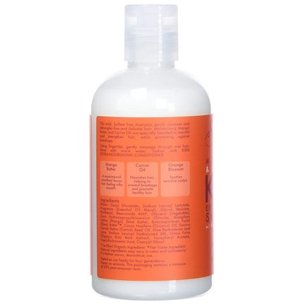 Șampon copii, Shea Moisture, Mango & Morcov, 236ml
