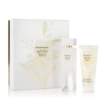 Set cadou parfum, Elizabeth Arden, White Tea, alb