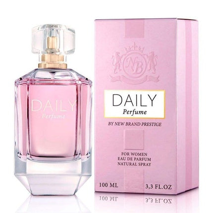 Parfum New Brand Perfumes Daily, 100 ml, EDP Spray, Culoare roz