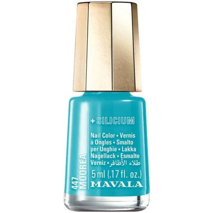 Vernis de unghii Mavala Color Block Moorea, 5ml, turcoaz