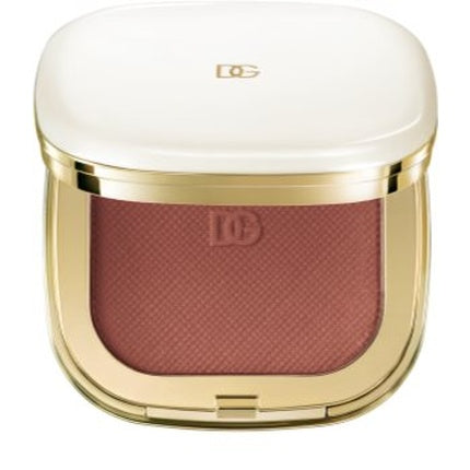 Blush Dolce & Gabbana Classic Cheeks & Eyes Match, culoare roșu-portocaliu, ambalaj auriu