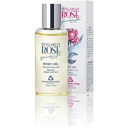 Ulei pentru Corp cu Ulei de Trandafir, Ulei de Migdale și Vitamina E, Bulgarian Rose Signature Spa 100ml