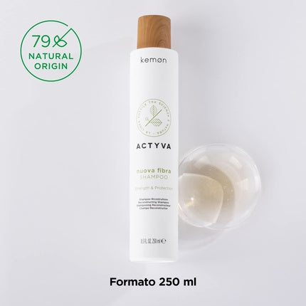 Șampon Kemon Actyva Nuova Fibra, alb, 250ml