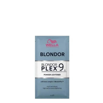 Pudră decolorantă Wella Professionals Blondor Plex 30g, ambalare individuală