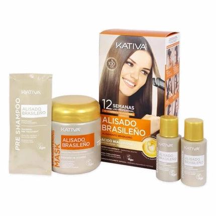Set Tratament Păr Kativa Brazilian Straightening