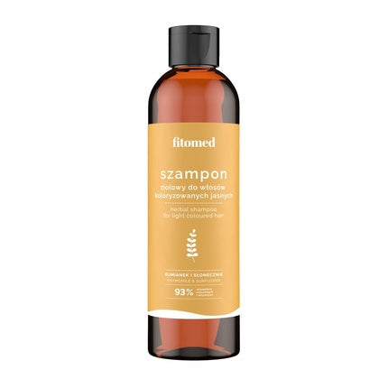 Șampon Fitomed pe bază de plante pentru păr deschis la culoare, 250ml