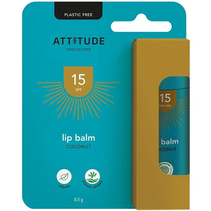 Balsam de buze, Attitude, SPF 15, cocos