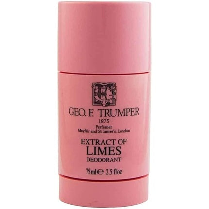 Geo F. Trumper Limes Deostick, Deodorant Stick cu miros de lămâie verde, 75ml