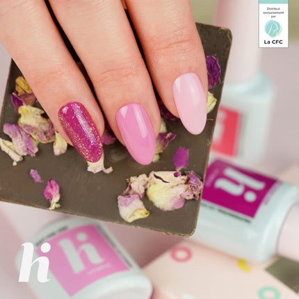 Lac de unghii, Hi Hybrid, Blue White, roz