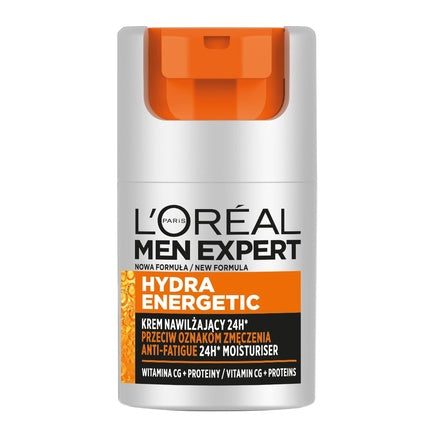 Crema hidratanta anti-oboseala, L'Oreal, Men Expert Hydra Energetic, 50ml