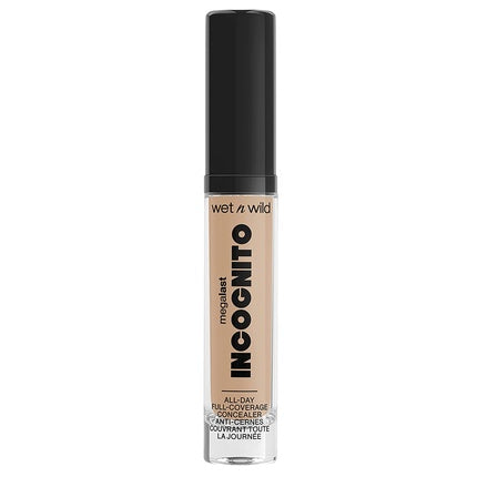 Concealer, Wet 'N' Wild, Megalast Incognito, Medium Neutral