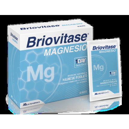 Briovitase Magnesio, Montefarmaco, supliment cu magneziu, 20 de plicuri