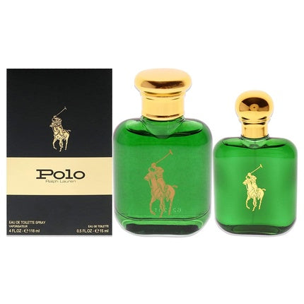 Set cadou parfum bărbați, Ralph Lauren Polo Green, 118ml + 15ml