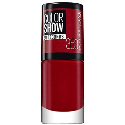 Lac de unghii, Maybelline New York, Color Show 353 Rosu, 7ml