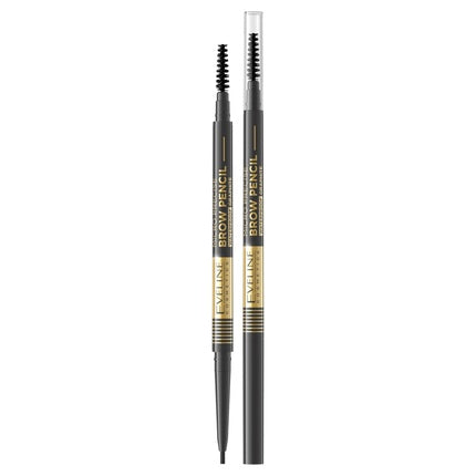 Creion Sprâncene Eveline Micro Precise Brow Pencil 04 Negru