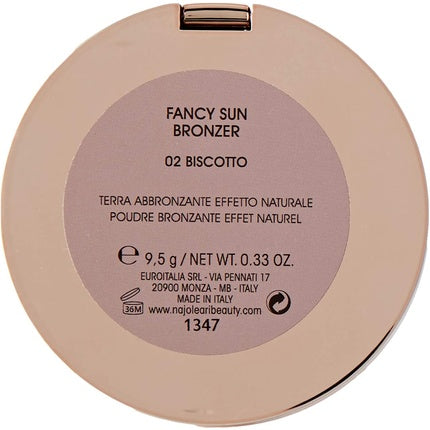 Bronzer Naj Oleari Terra 9.5ml, maro, presat