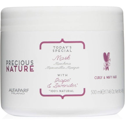 Mască de păr, Alfaparf Milano Precious Nature Curly & Wavy, 500ml
